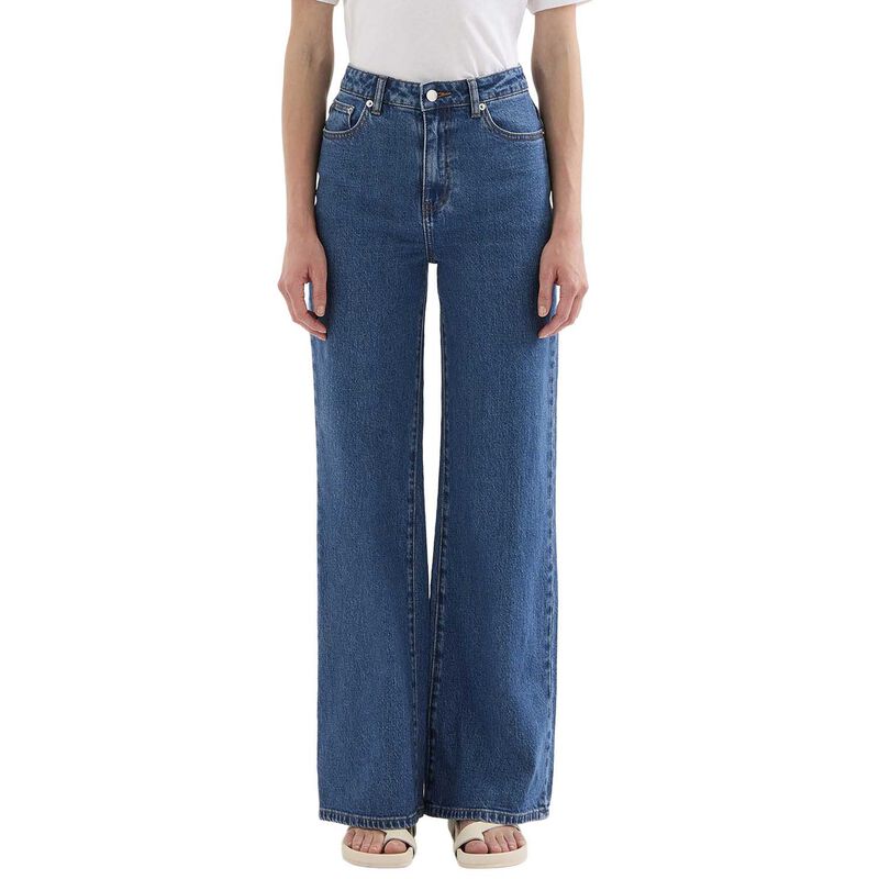 Nude Lucy Organic Stretch Wide Leg Jean image number 0
